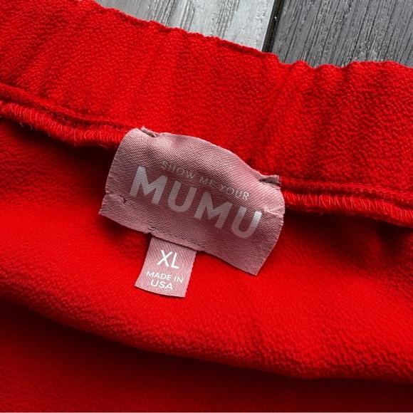 Show Me Your MuMu Vibrant Red Midi Skirt - Picture 3 of 8